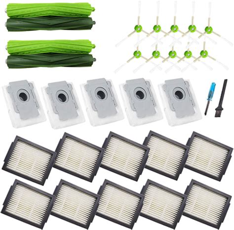 Roomba i3 replacement parts - Mar 10, 2020 · Replacement Roomba Parts, 23Packs Accessories Kit for iRobot Roomba evo i1 1152 1154 i3 evo 3150 i4 i6 i6+ i7 7150 i7+ 7550 i8 i8+/Plus E5 5134 E6 E7 J7 I,E &J Series Robot Vacuum iRobot Roomba Authentic Replacement Parts - Roomba s Series Replacement Dual Multi-Surface Rubber Brushes, Green 